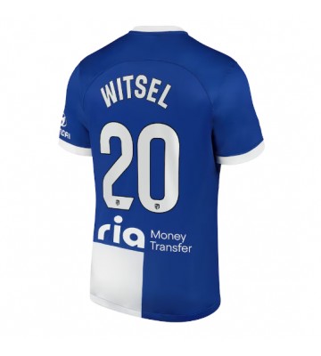 Lacne Muži Futbalové dres Atletico Madrid Axel Witsel #20 2023-24 Krátky Rukáv - Preč